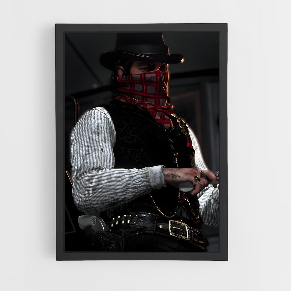 Poster Dutch Van der Linde – affiche Red Dead Redemption (vue 2)